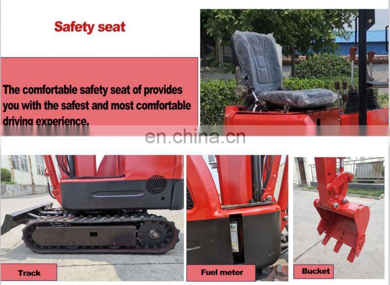 2019 New CE Certificated Small Excavators for Sale Mini Digger Excavators
