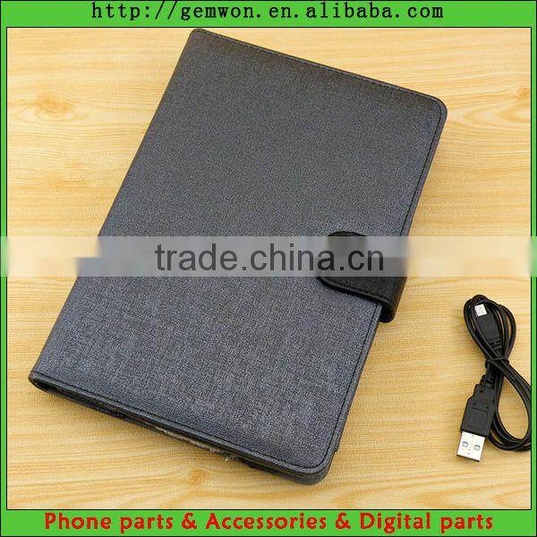 Case with Detachable Wireless Bluetooth V3.0 ABS Hard Key Keyboard for iPad mini