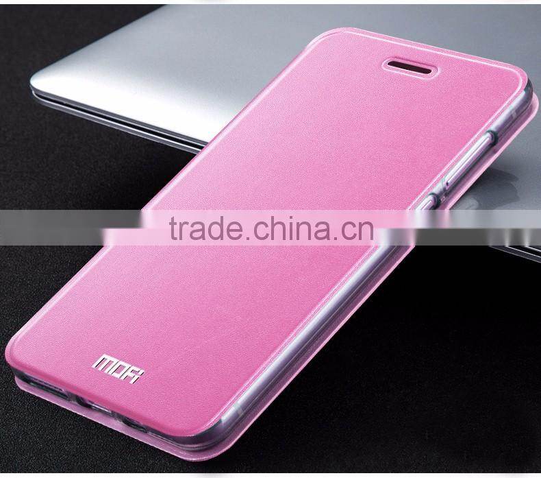 MOFi Original Celulares Housing for Xiaomi Mi Max, Mobile Phone Blank Leather Flip Cover Case for Xiaomi Max