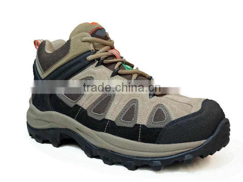 2014 CSA approve certificate Men Steel toe and plate Hiking Boots Style Athletic Safety Shoes