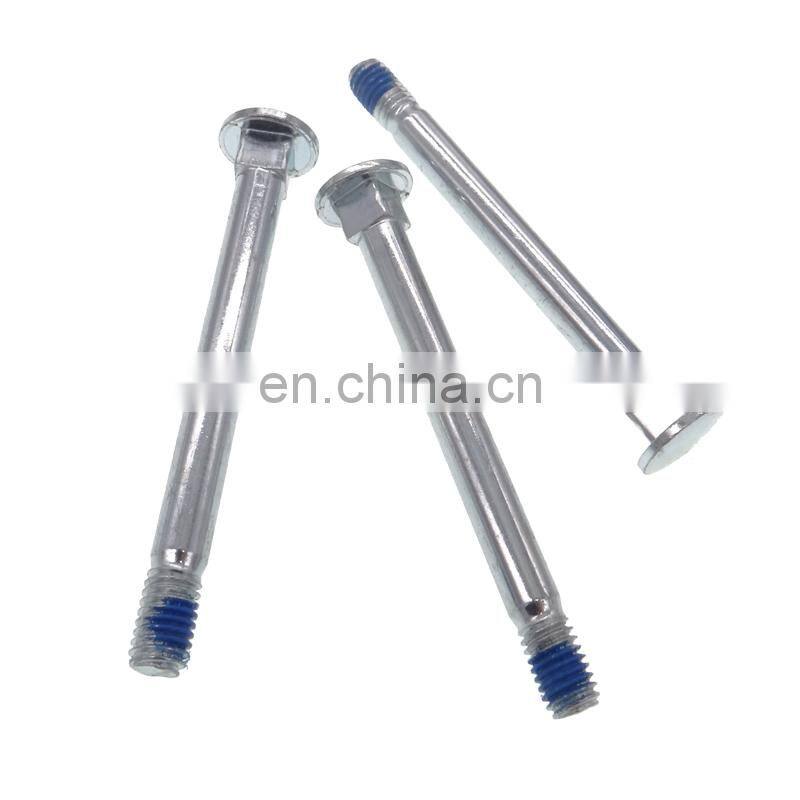 Factory Price Round Head Long Screw Carriage Bolts with 180 degree Lock Glue