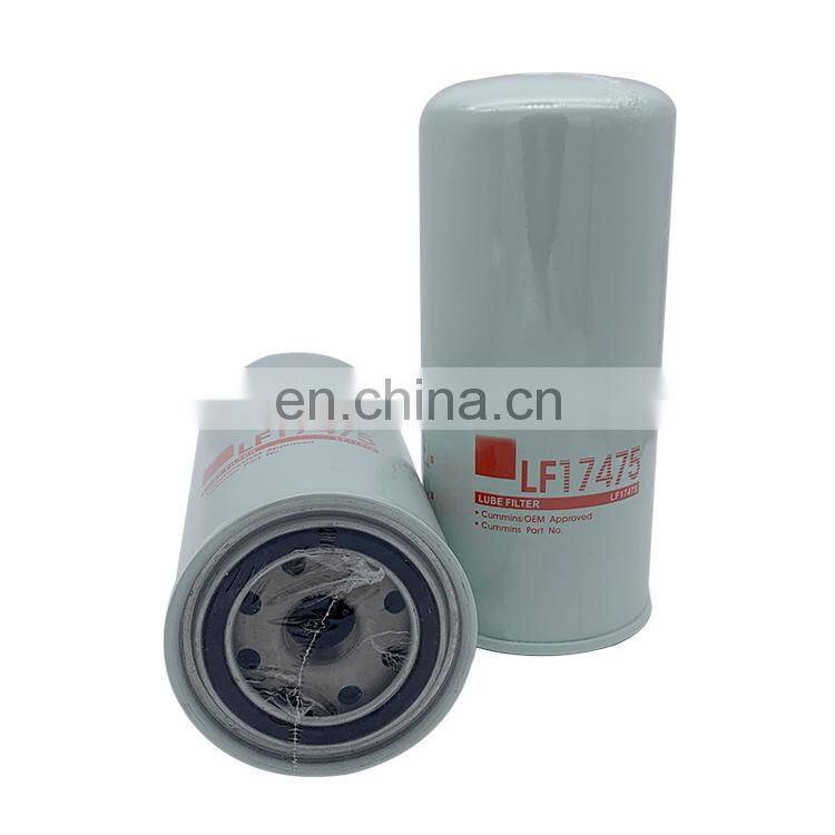 High Quality Diesel Truck Engine Parts Spin-On Oil Filter Cartridge LF17475