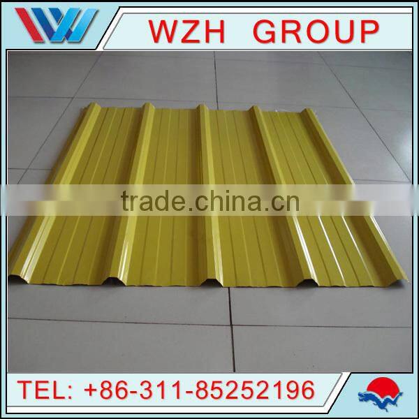 civilian tile/versatile roofing sheets/color coated corrugatec steel roof sheet