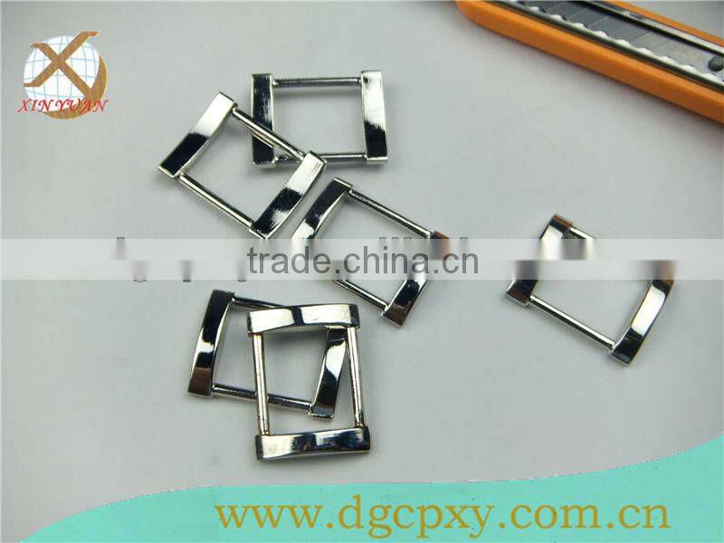 fashion silver square buckle ring for bag straps