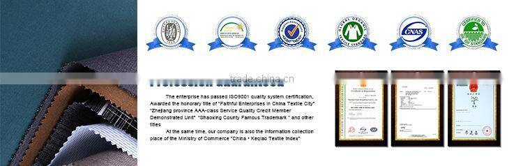 OEKO-TEX 2016 New design Anti-static jacket TR woven fabric