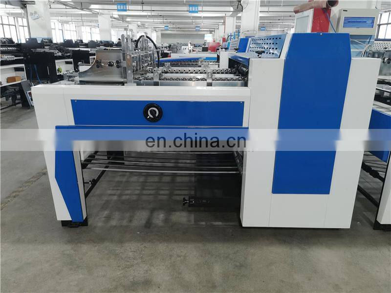 BG1200A Fully Automatic electronics cosmetics carton box Paperboard U V slot groove cutting Machine