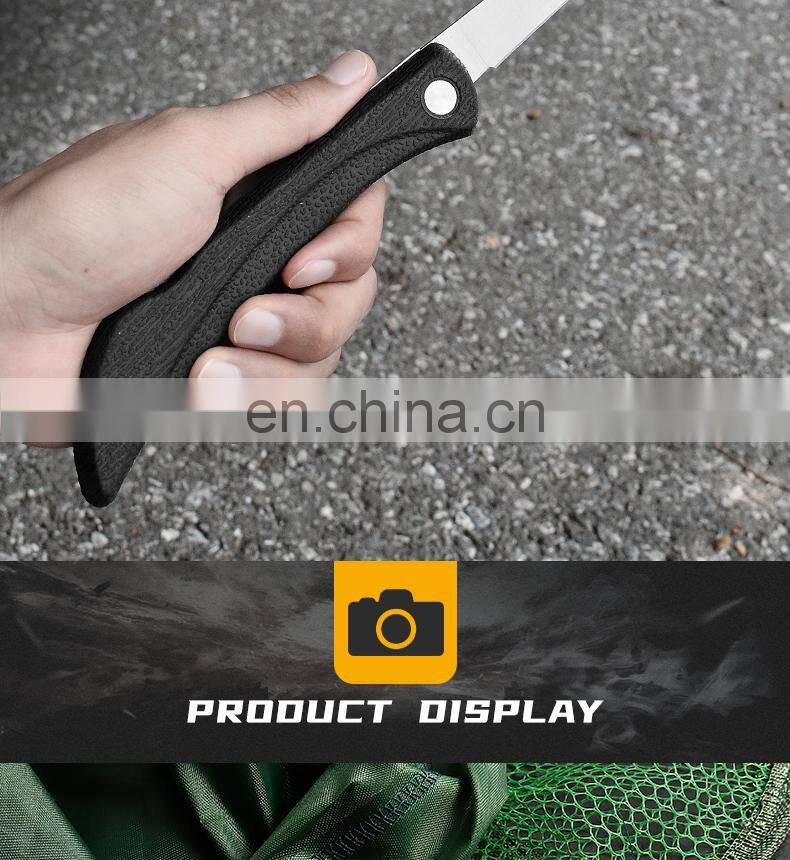 High quality black fish knife cordless fish knife fish filleting knife outdoor sports equipment in China