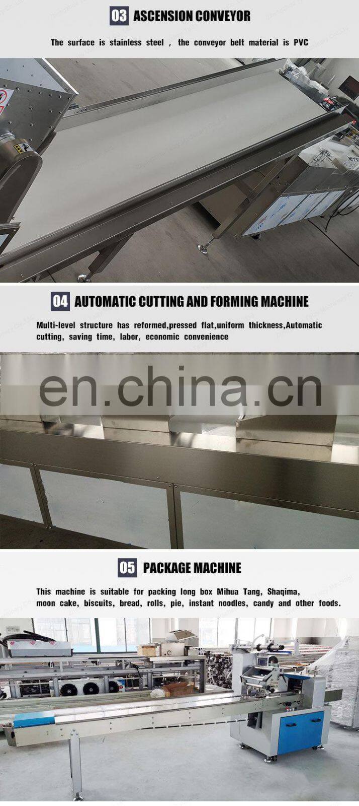 granola bar cutting Hot Sale Cereal Bar Peanut Candy Production Line Include Cutter Pressing Packing Machine