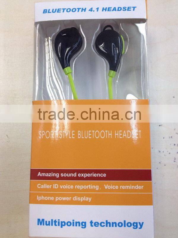 Economic export new style bluetooth earphones sport