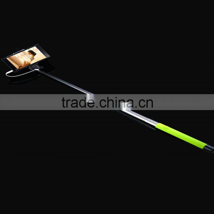 2015 selfie stick extendable monopod cable take pole selfie stick