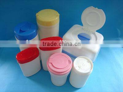 PE plastic baby wipes container, small plastic container