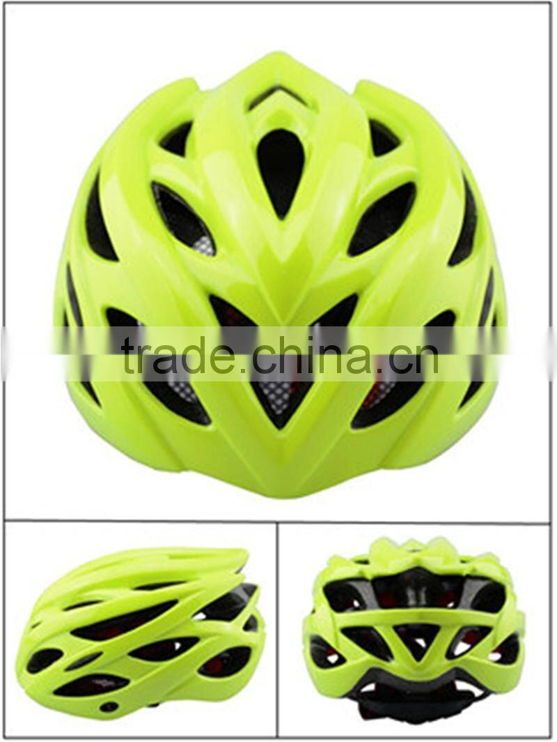 KY-H068 pure color bicycle flashing led night warning protective safe adult giant casco biclclete helmet capacet