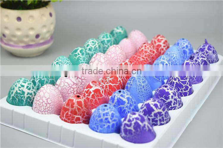 Cheap custom mini colorful T001 crack 2*3cm dinosaur egg toys for sale