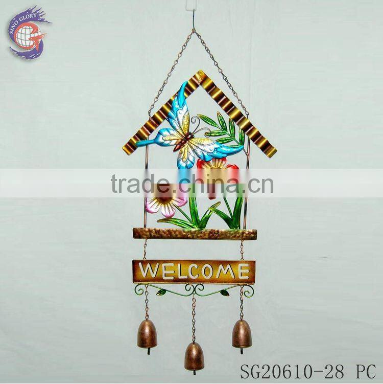 home interior decorating metal wall hanging butterfly