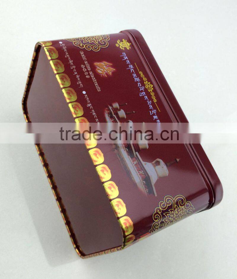 Gold edge electronic tin cans