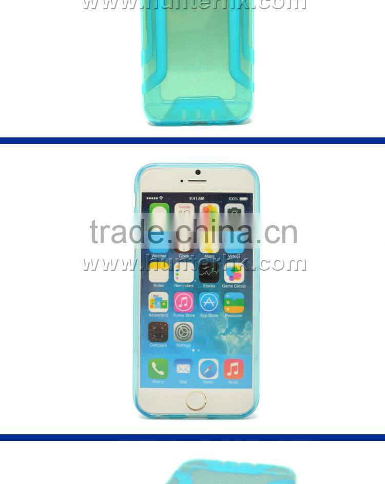 New Design Clear Back Cover For iphone 6G Soft Case