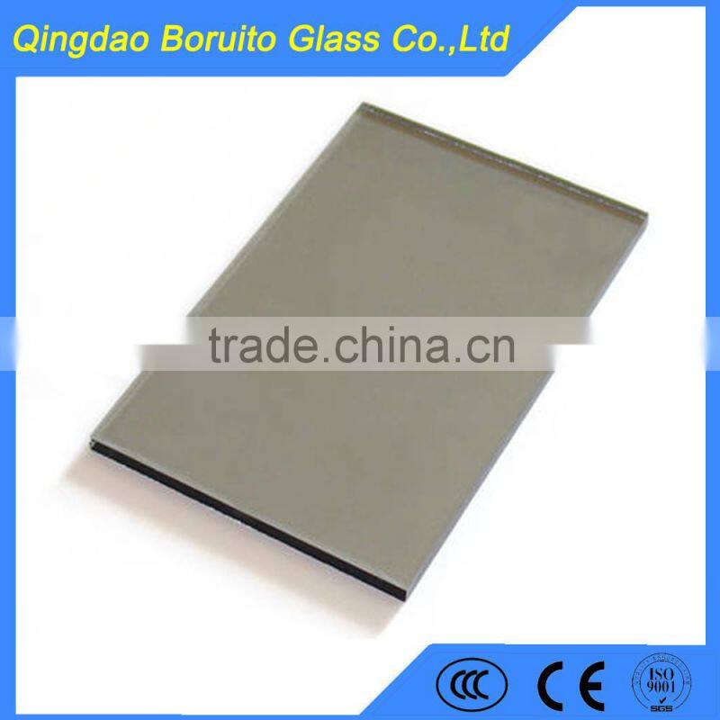 8mm 10mm blue reflective glass for buildings