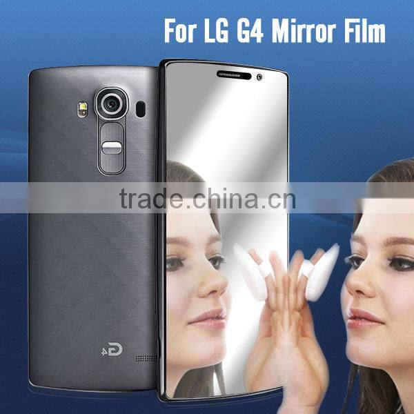 2015 factory supply mirror screen protector for LG G4 with high quality
