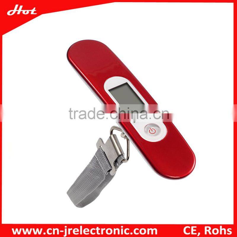 New innovation 50kg colorful Portable weighing luggage scale used for souvenir and christmas gift
