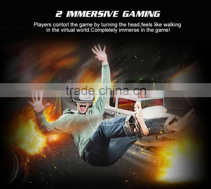 High Quality VR Box 3D Glasses Virtual Reality VR Box 2.0, ABS Plastic VR Box for Apple IOS, Android 4.0