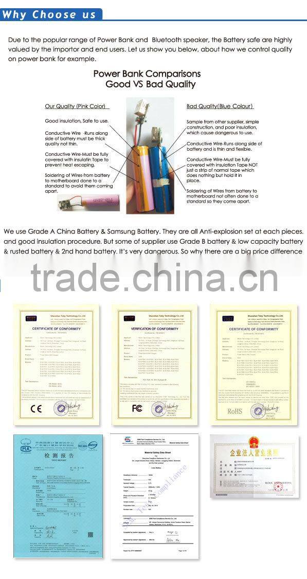 2600mah mobile back up power smart mobile power banks portable power bank 2600mah