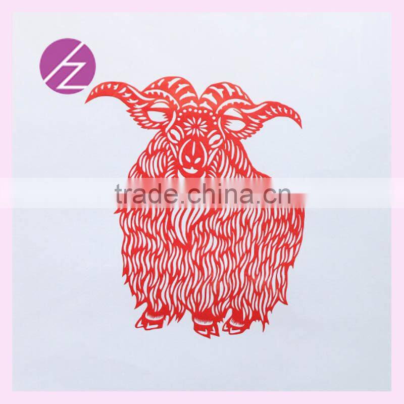 Christmas gift for child many types of lovely sheep best China gift store wholesale handmade paper-cutJZ-81
