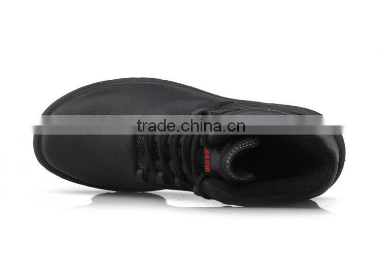 Oil water resistant S1P Working industrial safety boots/leather safety shoes/safety shoes price