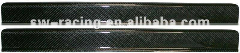 Auto Interior Carbon Fiber Door Sill Panel for PORSCHE