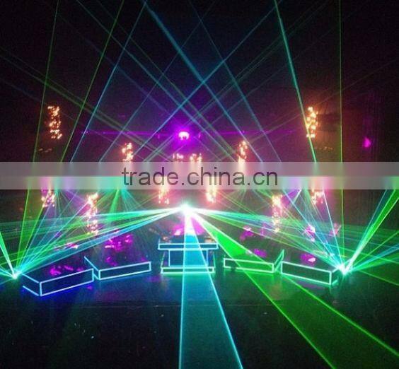 High quality stage light 3w green laser logo projector