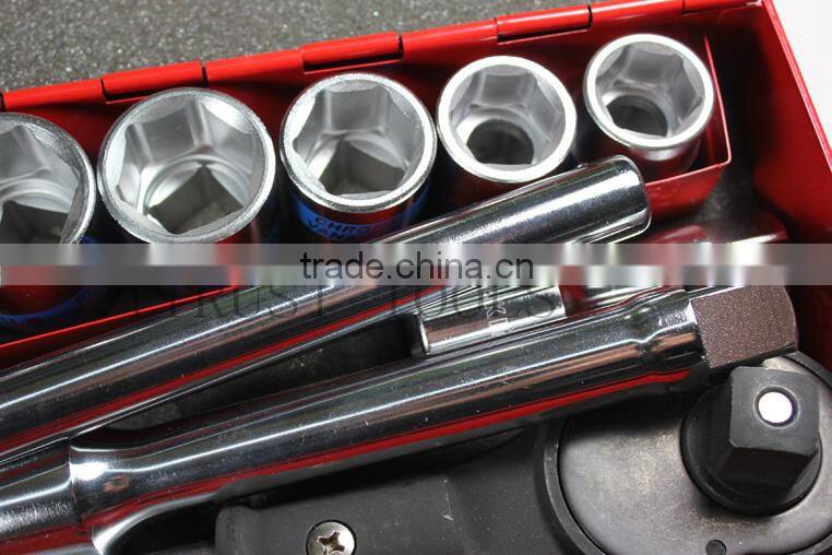 16PCS 3/4" metal box socket set 5516AAM-A KING TOOLS Professional Auto Repair