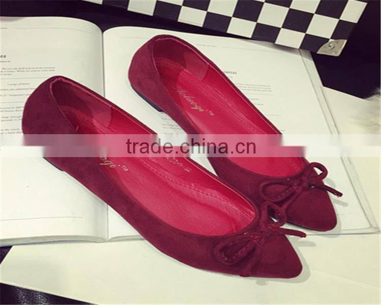 Plastic women pump shoes flat sole running shoes made in China XT-DA0909