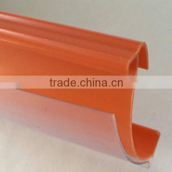 shelf price label holder / plastic data strip