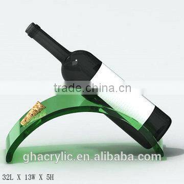 Beautiful and Experienced design acrylic wine display rack,colorful acrylic display rack