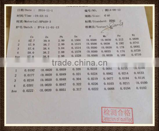 Shanghai Customized Brass profile