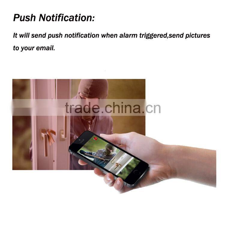 Hichip HD Megapixel 720p wifi box IP Camera with WDR, alarm i/o port