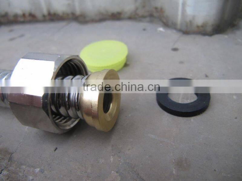 stainless steel flexible braided hose for wash basins inlet hose/kitchen sinks heaters knitted inlet hose/shower bath inlet hose