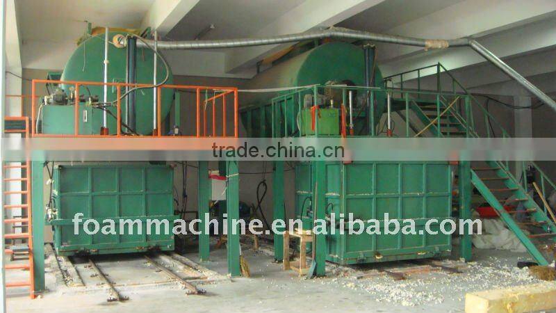 with steam hot sale Re-bonding Sponge foaming Production Line