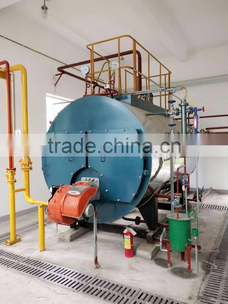 WNS5-1.25-Y low pressure 13kg industrial 5 ton light oil fired steam boiler
