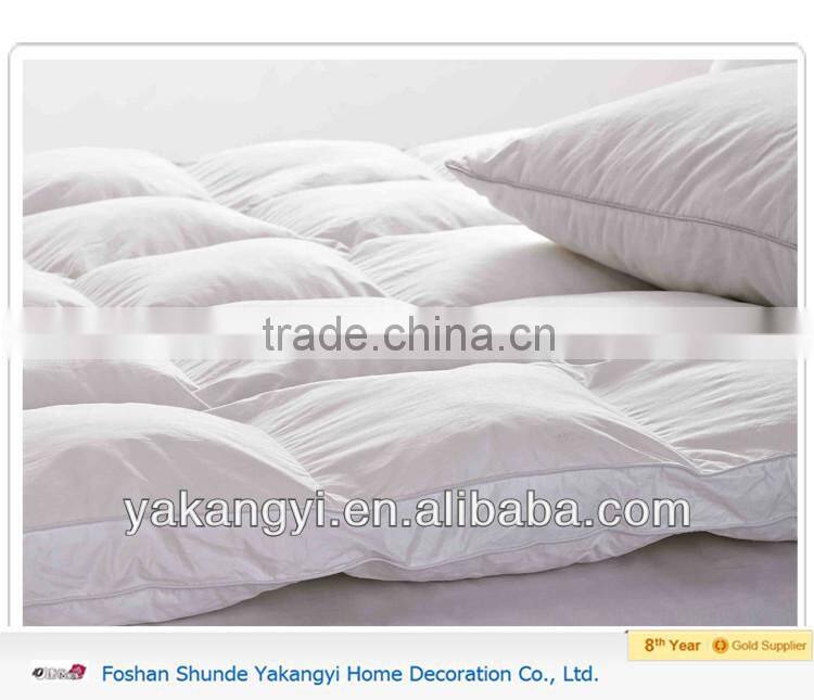 China Golden Supplier King Size Quilted Mattress Topper YKY053