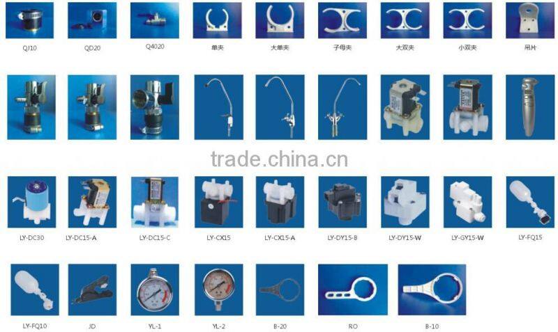 male elbow connector/plastic quick fitting for RO water filter