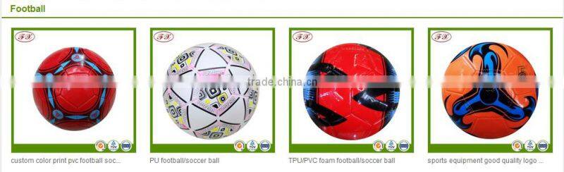 PVC machine-sewn custom soccer balls