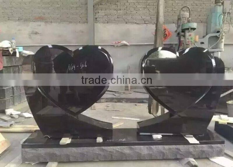 Heart shape headstone tombstone