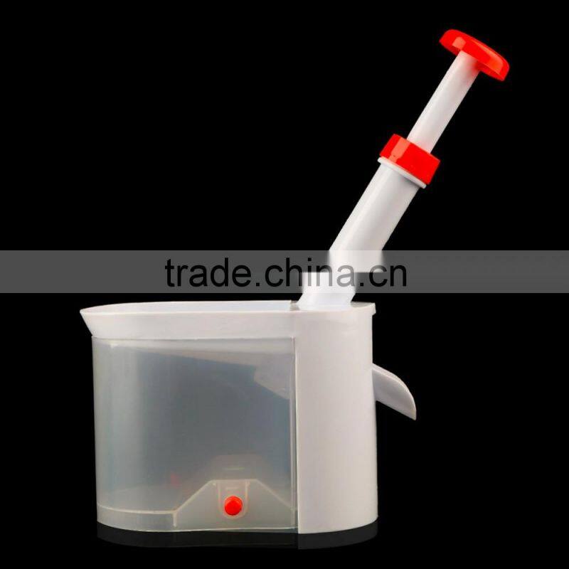 2016 new kitchen tool Novelty Super Cherry CorerCherry Pitter Stone Remover Machine Cherry Pitter With Container