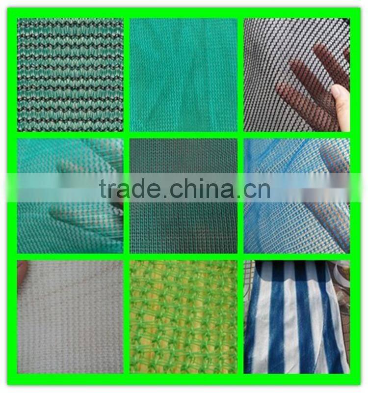 high quality greenhouse used polypropylene knitted shade cloth mesh