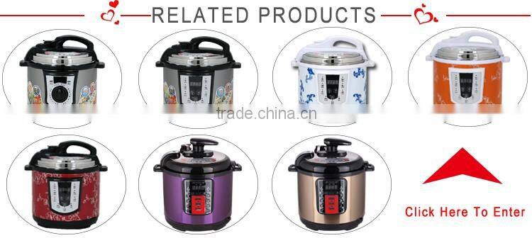 6 liter Hot selling stainless steel electric pressure cooker