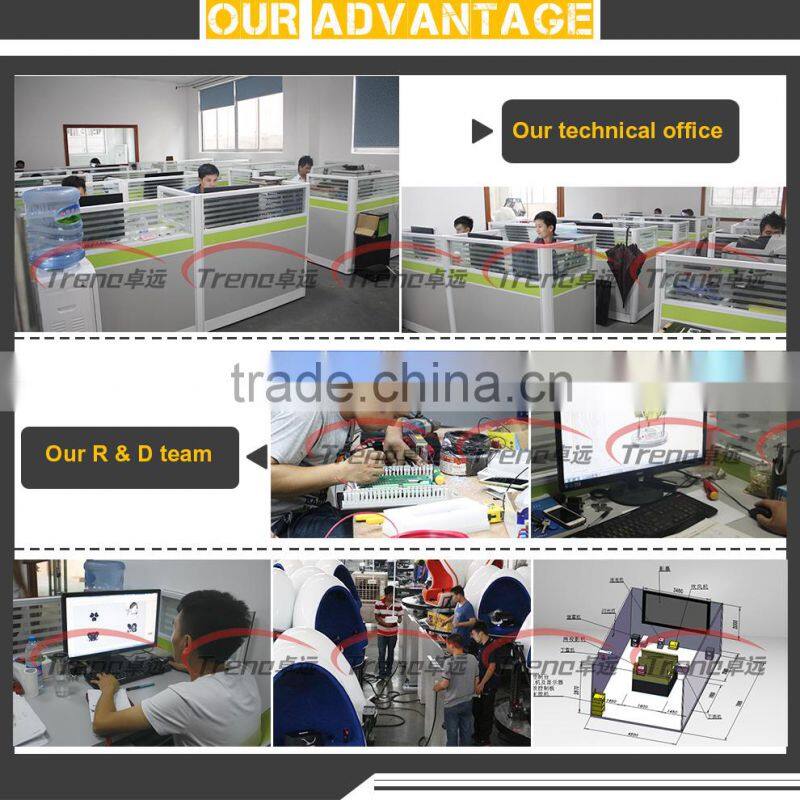 360 degree viewing virtual reality standing vibration VR equipment on sale