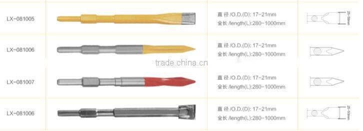 Professional 12pcs punch and chisel set factory selling HS code 82075548 82071300