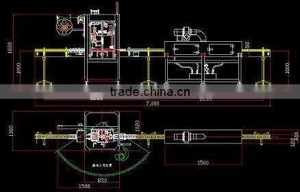 Automatic shrink sleeve labelling machine