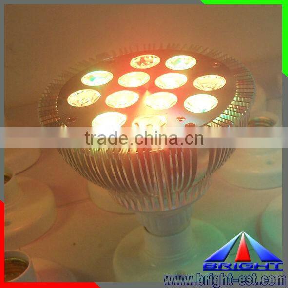 E27 RGB PAR38 12W,E26 LED PAR Light