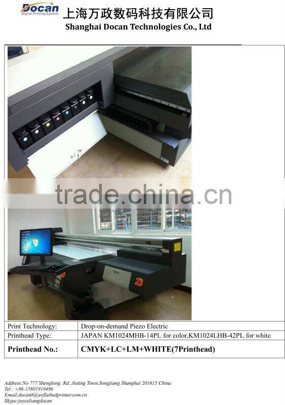 12 print head fast speed digital wood printing machine